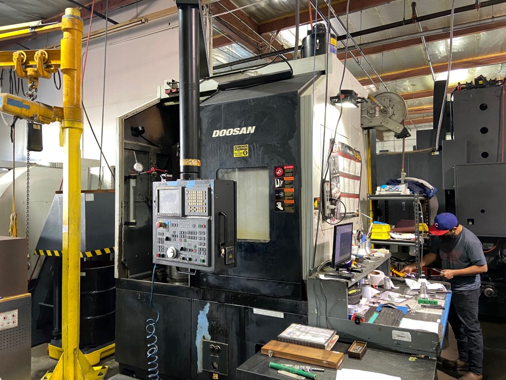 Doosan Puma V550, Machine ID: 8339